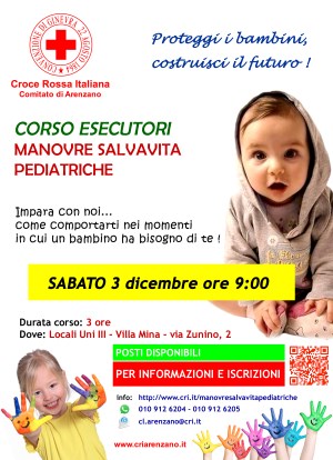 Corso Manovre Salvavita pediatriche
